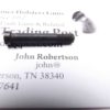 Factory German Grip Screw for Walther P1 P38 Pistols Blue No Escutcheon $5 ship