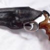 G&G Federal Man Holster Left Hand Black 4 inch Revolver Gould & Goodrich 1980s - Image 2
