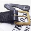 Galco 28 inch Black Braided Leather Women Children Belt SB2028B New with Tab - Image 3