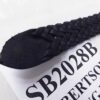 Galco 28 inch Black Braided Leather Women Children Belt SB2028B New with Tab - Image 7
