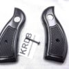 Magna Black Horn Grips fit Smith & Wesson K L Round Frame 10 19 66 686 Medal