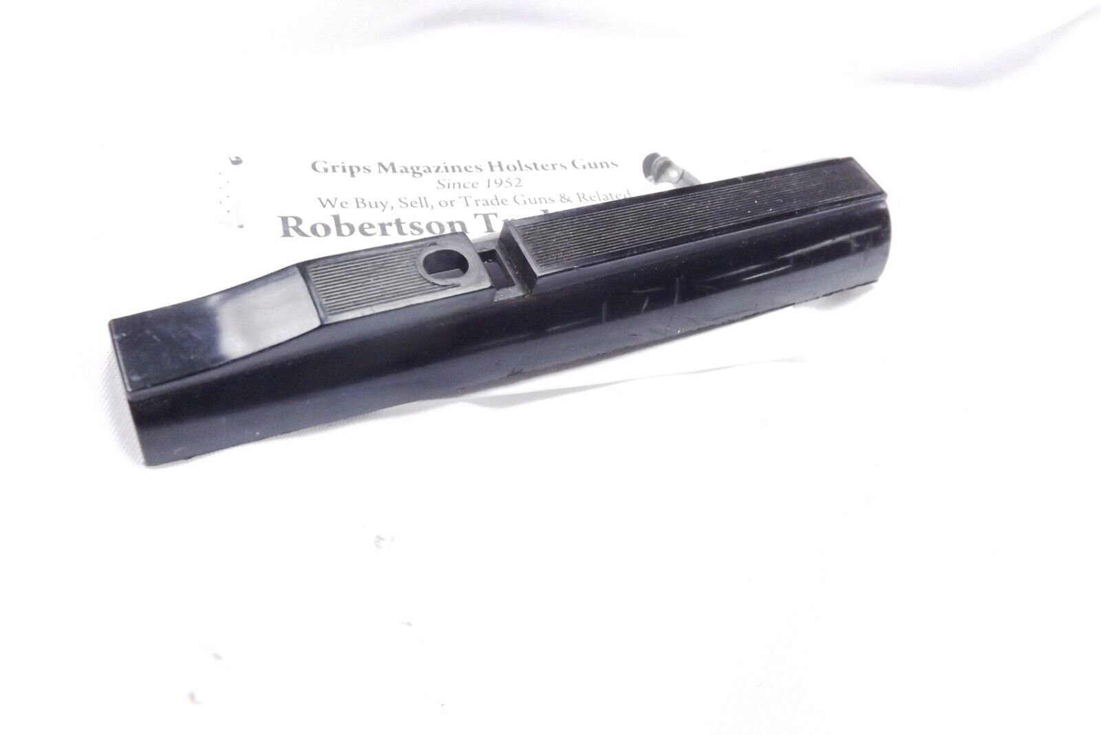 Rear Sight Base for Remington 580 581 Bolt Action Rifles Black Polymer VG 1980s