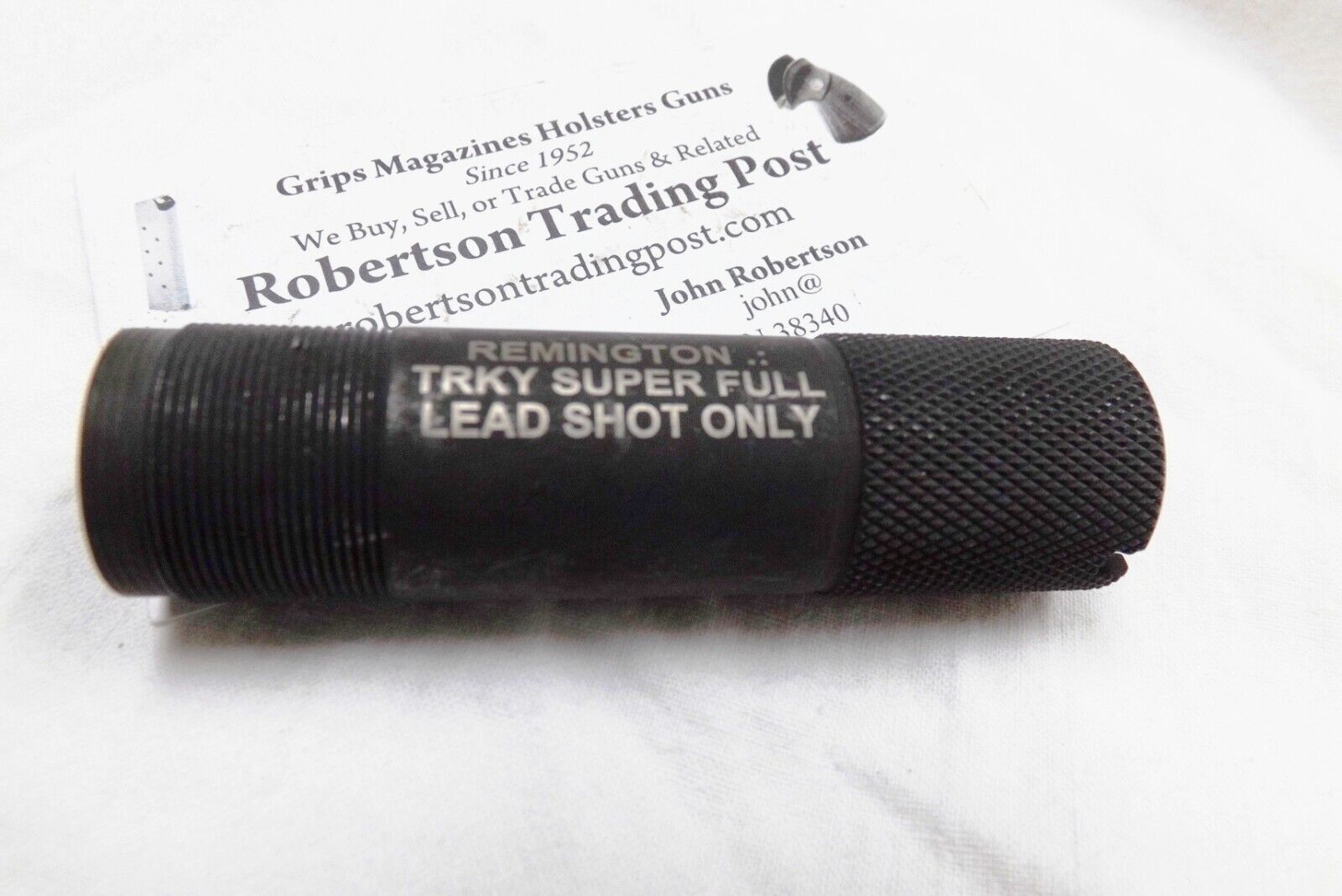 Remington Turkey Rem Choke Tube 12 Gauge Super Full .660 Muzzle R19156 New