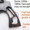 Taurus 80 82 65 66 96 Square Frame Brazilian Walnut Magna Grips 1970s Exc - Image 11