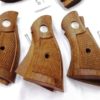 Taurus 80 82 65 66 96 Square Frame Brazilian Walnut Magna Grips 1970s Exc - Image 3