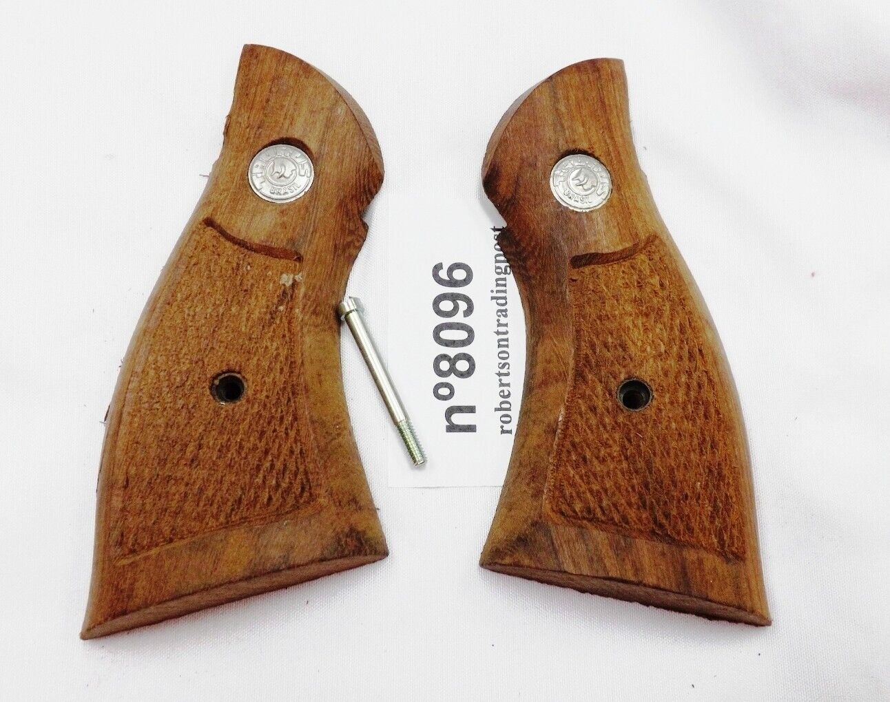 Taurus 80 82 65 66 96 Square Frame Brazilian Walnut Magna Grips 1970s Exc