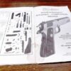 Thompson Auto Ordnance Factory Owners Manual for 1927 Series .45 - Image 7