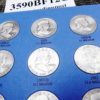 VF-AU Set of 35 Franklin Half Dollars 1948-1963 Whitman Folder Free Ship - Image 7