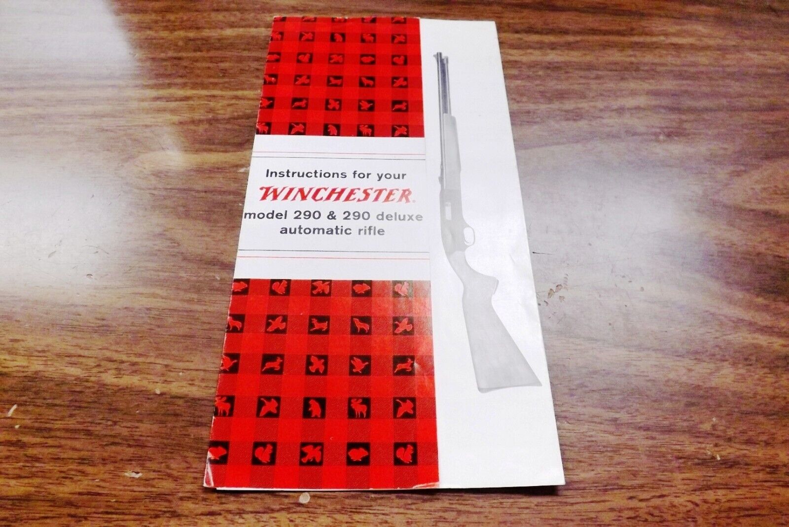 Winchester 1970s Owners Instruction Manual for 290 Semi Auto Rimfire Rifles