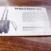 1969 Winchester-Western Ballistics Guide Firearm Insert Document VG - Image 10