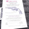 1986 Ruger Instruction Manual for Security Speed Service 6 Revolvers Exc 15 Page