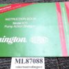 1988 Remington Instruction Book / Owners Manual for 870 Shotguns DuPont 22 pg