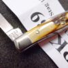 1989 Case 3 Blade Mini Stockman 5333SS Tested XX Centennial Stag Blade Rub - Image 8