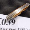 1989 Case 3 Blade Mini Stockman 5333SS Tested XX Centennial Stag Blade Rub - Image 10