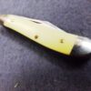 1989 Case 3220 SS Stainless Yellow Handle Peanut Mini Jack Pocket Knife Mint - Image 11