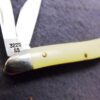 1989 Case 3220 SS Stainless Yellow Handle Peanut Mini Jack Pocket Knife Mint - Image 5