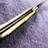 1989 Case 3220 SS Stainless Yellow Handle Peanut Mini Jack Pocket Knife Mint - Image 7