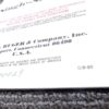 1990 Ruger Factory Instruction Manual for No. 1 Single Shot Rifle w Safety Book - Image 3