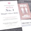 1990 Ruger Factory Instruction Manual for No. 1 Single Shot Rifle w Safety Book - Image 10