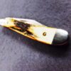 1991 Case 5220 SS Stainless Peanut Sambar Stag Handle Mini Jack Pocket Knife - Image 11