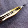 1991 Case 5220 SS Stainless Peanut Sambar Stag Handle Mini Jack Pocket Knife - Image 7