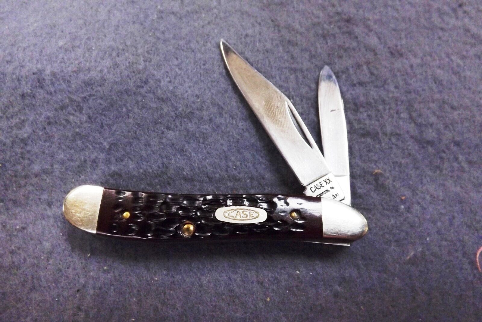 1991 Case 6220 Delrin Handle Peanut Mini Jack Pocket Knife Mint Chrome Vanadium