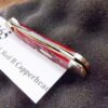 1991 Case Pink Red Bone 2 Blade Pen Knife 62109X SS Mini Copperhead - Image 12