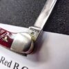 1991 Case Pink Red Bone 2 Blade Pen Knife 62109X SS Mini Copperhead - Image 4