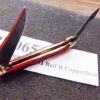 1991 Case Pink Red Bone 2 Blade Pen Knife 62109X SS Mini Copperhead - Image 7