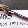 1991 Case Pink Red Bone 2 Blade Pen Knife 62109X SS Mini Copperhead - Image 10