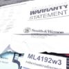 1992 Smith & Wesson 41 Instruction Manual, Registration, Wty, Laser Eng S&W - Image 3