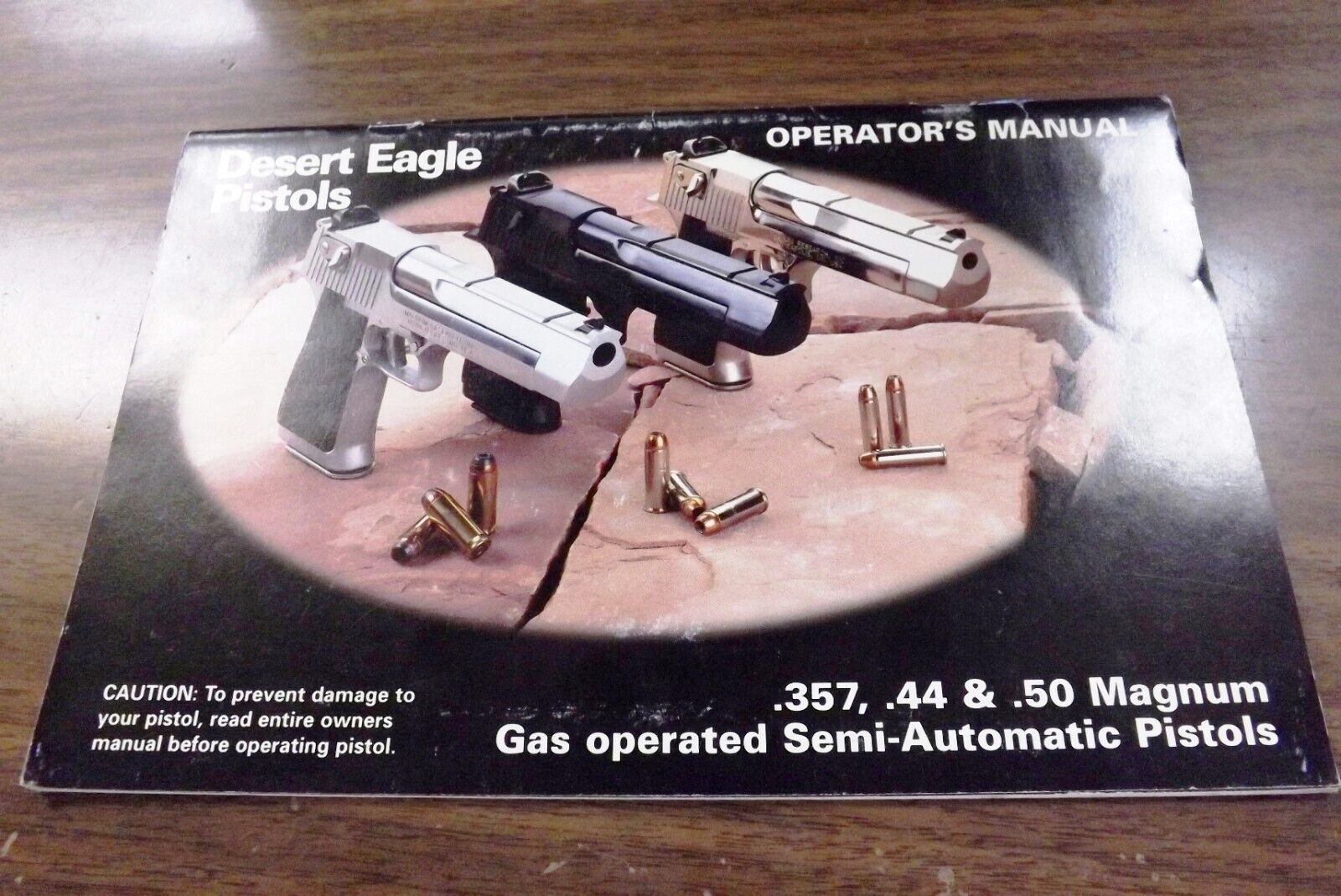 1993 Factory Desert Eagle Pistol Owners Instruction Manual Exc 31+ Pages