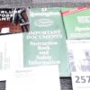 1995 Remington Manual, Registration, Service, Sfy, Lube Papers 700 ADL 7 Docs