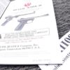 2000 Ruger Mark II Pistol Instruction Manual, Registration, Old Revolver in 1 Do - Image 3