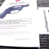 2009 Ruger Factory Instruction Manual for LCR Revolvers First Year w Papers - Image 6