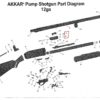 Akkar Daly 300 335 Pump 600 635 Auto 12 gauge Extractor View 55 $5 Ship 3 shp fr - Image 5