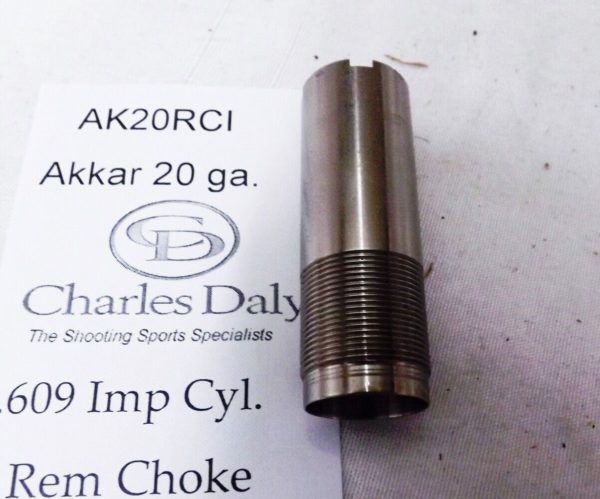 Akkar Daly Choke Tube fits 20 Gauge Rem Choke R19159 Type .609 Improved Cylinder