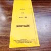 Armscor Dealer Owners Instruction Manual for Model 30 Pump Shotguns VG