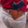 Bulldog Leather Conceal Belt Slide Holster Small Autos Bersa Walther MLTS LH - Image 5