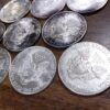 Collection of 14 US Silver Eagles 1997-2013 1 oz .999 BU Toned Free Ship - Image 10