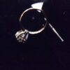 Eighties Ladies 1 Carat 7 Diamond Cluster Ring 14K Yellow Gold 5 1/2 size - Image 4