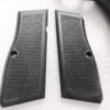 FEG Hi-Power Grips Unissued Black Polymer Browning Adaptable 9HP 3 ship Free