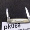 H. Boker Solingen 1930s Equal End 2 Blade Pen Pocket Knife Imitation Pearl Exc