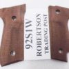Herretts Checkered Walnut grips fit Beretta 92S Old Model Euro Mag Release 92S1W - Image 11