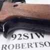 Herretts Checkered Walnut grips fit Beretta 92S Old Model Euro Mag Release 92S1W - Image 9