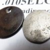 Holed Large Cent and Elongated Buffalo Nickel 1850s 1935 Railroad Souvenir - Image 4