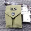 Replica WWII Double Magazine Case 1911 Government .45 OD Canvas Boyle 1942