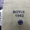 Replica WWII Double Magazine Case 1911 Government .45 OD Canvas Boyle 1942 - Image 5