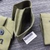 Replica WWII Double Magazine Case 1911 Government .45 OD Canvas Boyle 1942 - Image 10