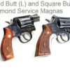 Smith & Wesson Factory Grips Service Magna K L Square Butt 1960s 16106W G-VG - Image 10